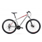 Horský bicykel ROMET RAMBLER R7.1 2024 XL Strieborno-červený grafit